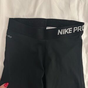 Nike Black Leggings Pro Performance Fit